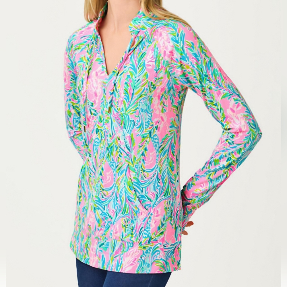 NWT And In Unopened Packaging: Lilly Pulitzer UPF 50+ Luxletic Cassi Popover